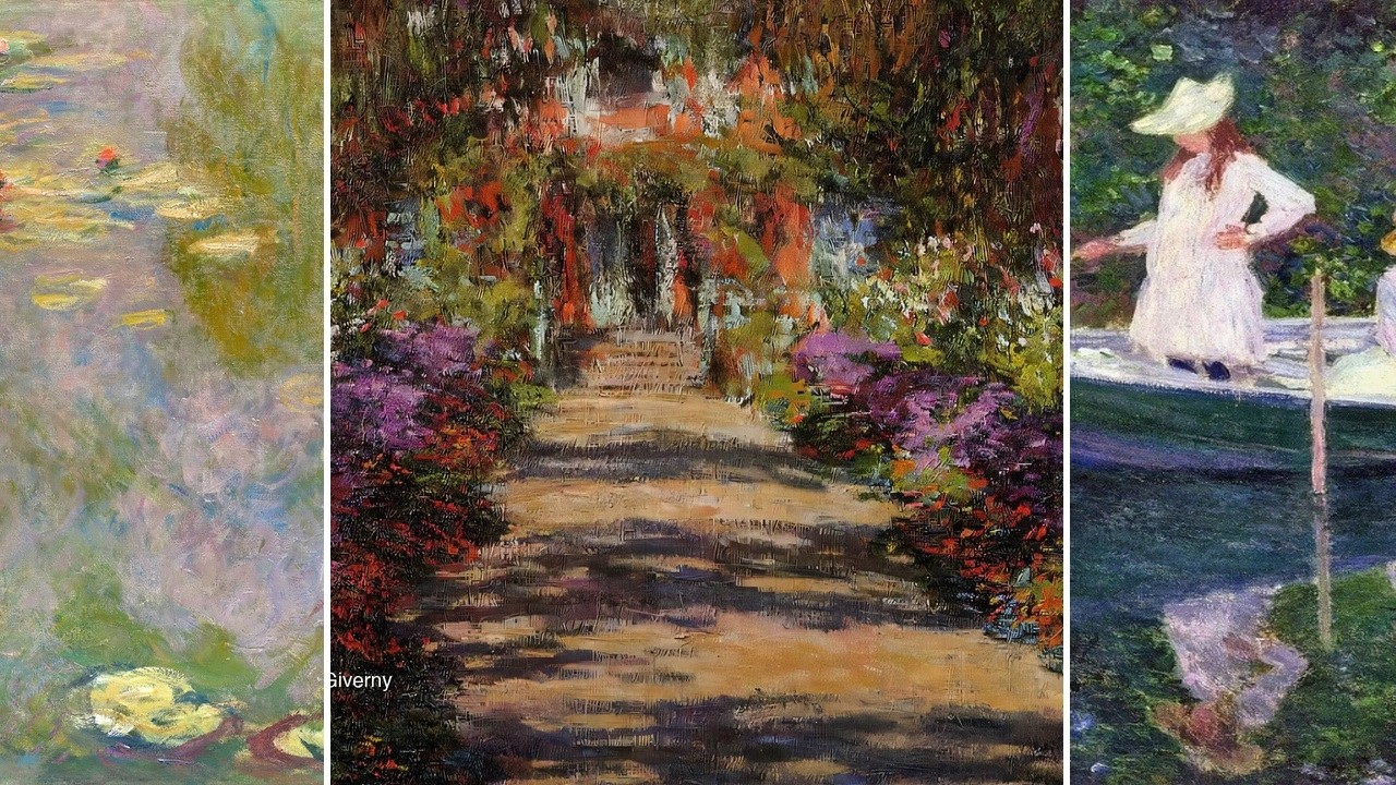 Claude Monet TV — Silent Art Gallery · September 13 Afternoon | Pathway in Monet s Ga… & others