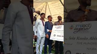 Actress Sola Kosoko New Born Child Gets 500K Cash Gift From Impact And Insight Foundation