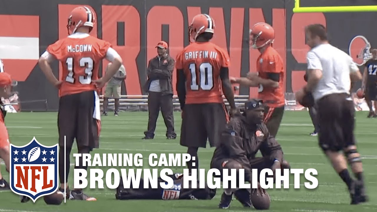 Browns Training Camp Highlights (First Week) NFL YouTube