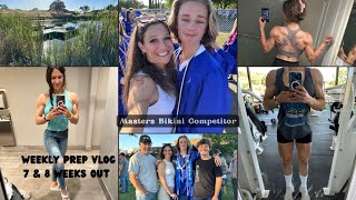 BIKINI PREP 8 & 7 WEEKS OUT | WEEK IN THE LIFE