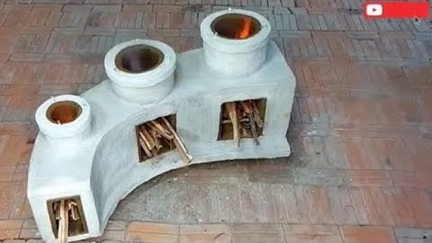 làm bếp đun củi bằng xi măng cực kỳ đơn giản và tiết kiệm .#gocsangtao