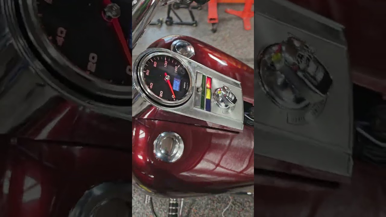 Harley GPS speedo upgrade
