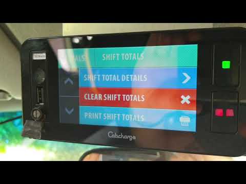 How to log off your Cabcharge machine