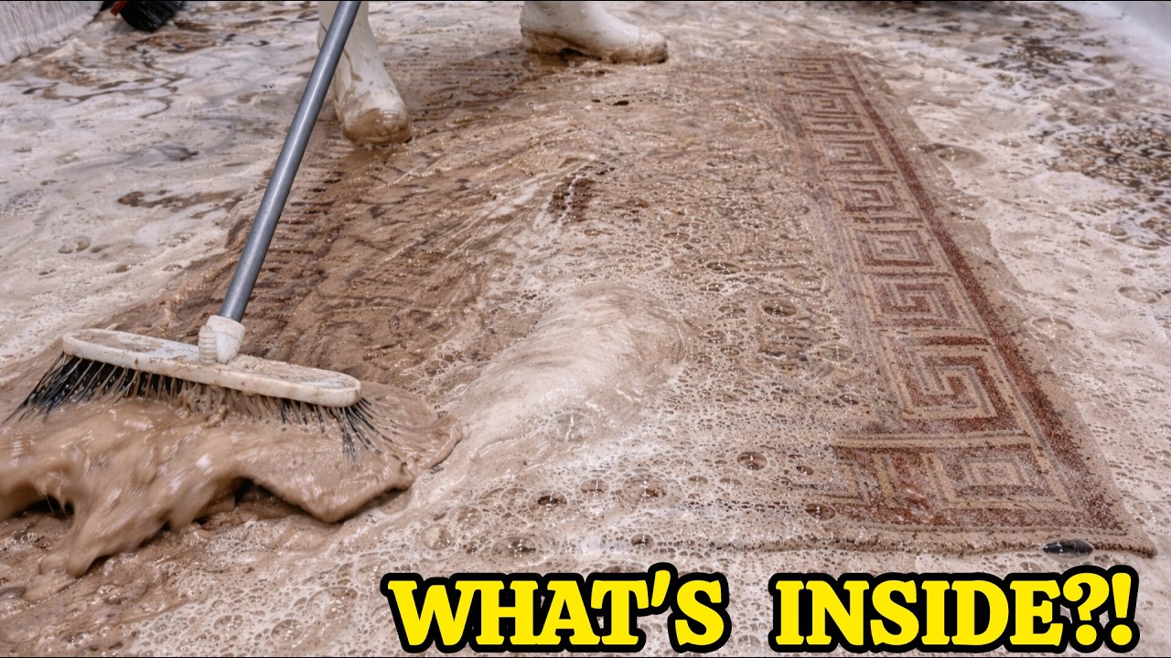 This Is the Dirtiest Rug I’ve Ever Cleaned! Satisfying ASMR Carpet Cleaning