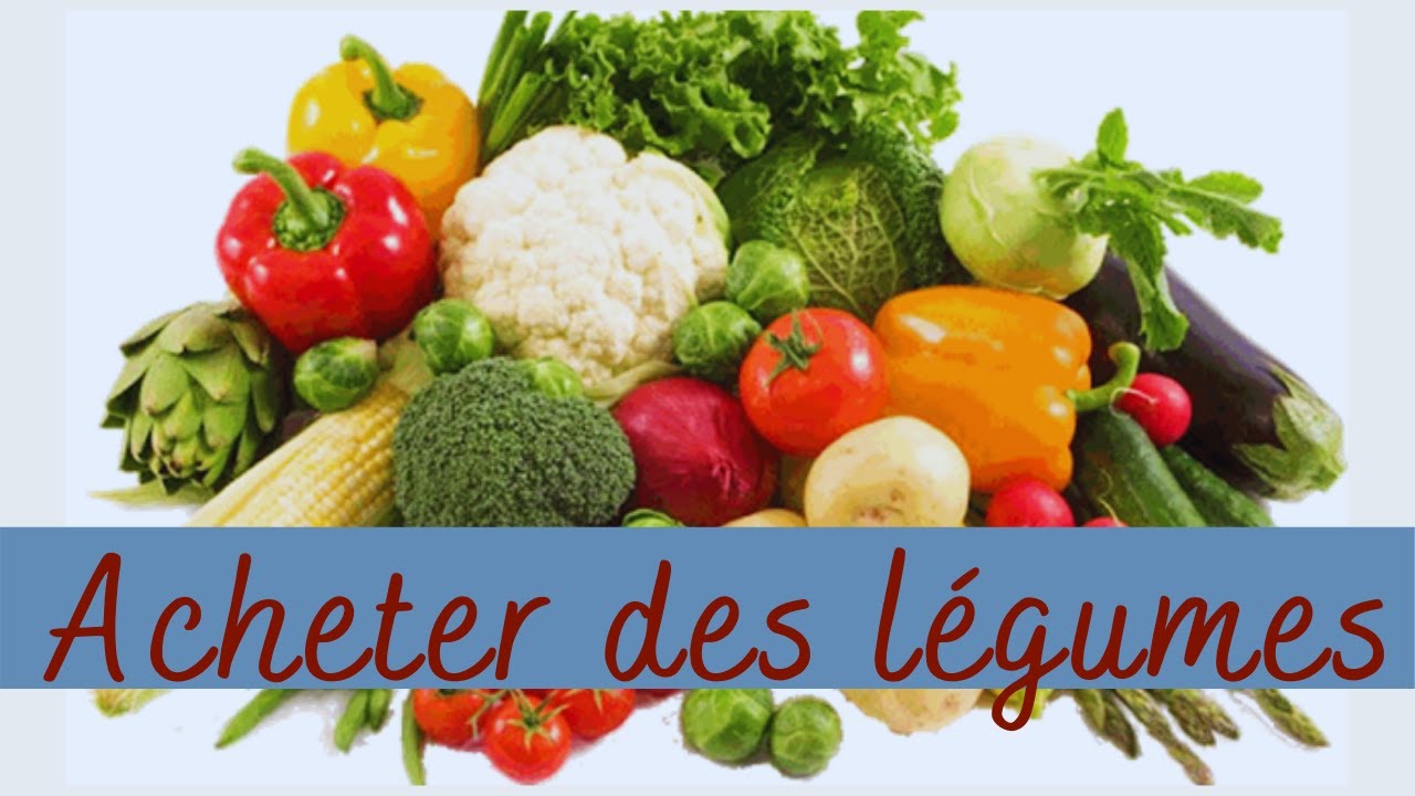 Vegetables in French (Légumes en français)