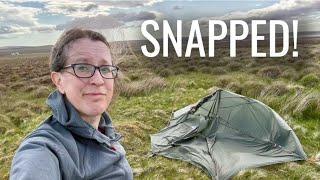 A creepy lodge, a snake, and a tent disaster