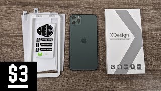 iPhone 11 Pro Max $3 Tempered Glass // Best Screen Protector?