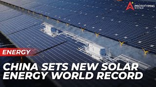 China sets a new energy world record with 12 miles of offshore solar power