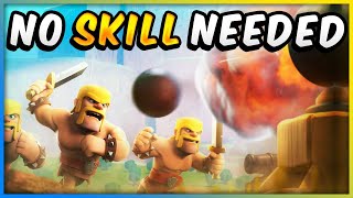 300+ TROPHIES in 30 MINUTES! NO SKILL LADDER DECK - Clash Royale