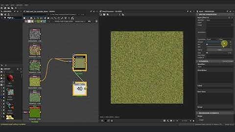 Texture synthesis in Substance Designer