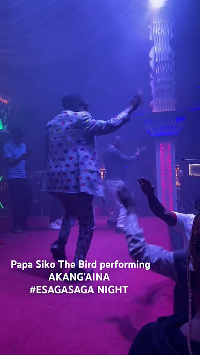 Papa Siko The Bird performing AKANG'AINA