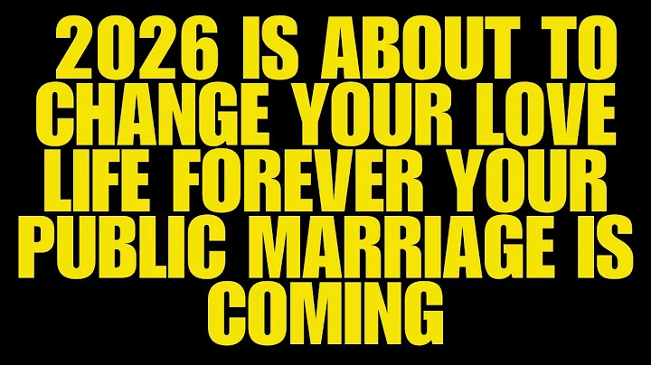 📜Angels Say Your Public Marriage Is Happening in 2026, and THIS Is Who You’ll Marry..Angels messages
