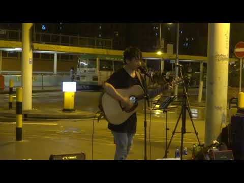 三角誌 - 盧巧音 (Cover by 釘) @旺角東站Busking 2019.06.30