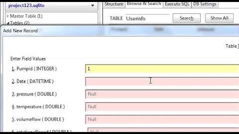 Java prog#30  How to add new table in SqLite and Design New jframe