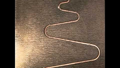 Superhydrophobic track