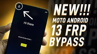 FREE : All Motorola Android 13 FRP Bypass 2023 [ Without PC ] screenshot 1