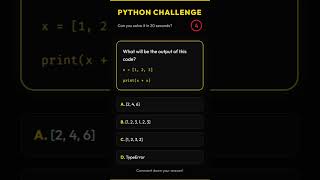 Can You Solve This Python Trick Question in 20 Seconds