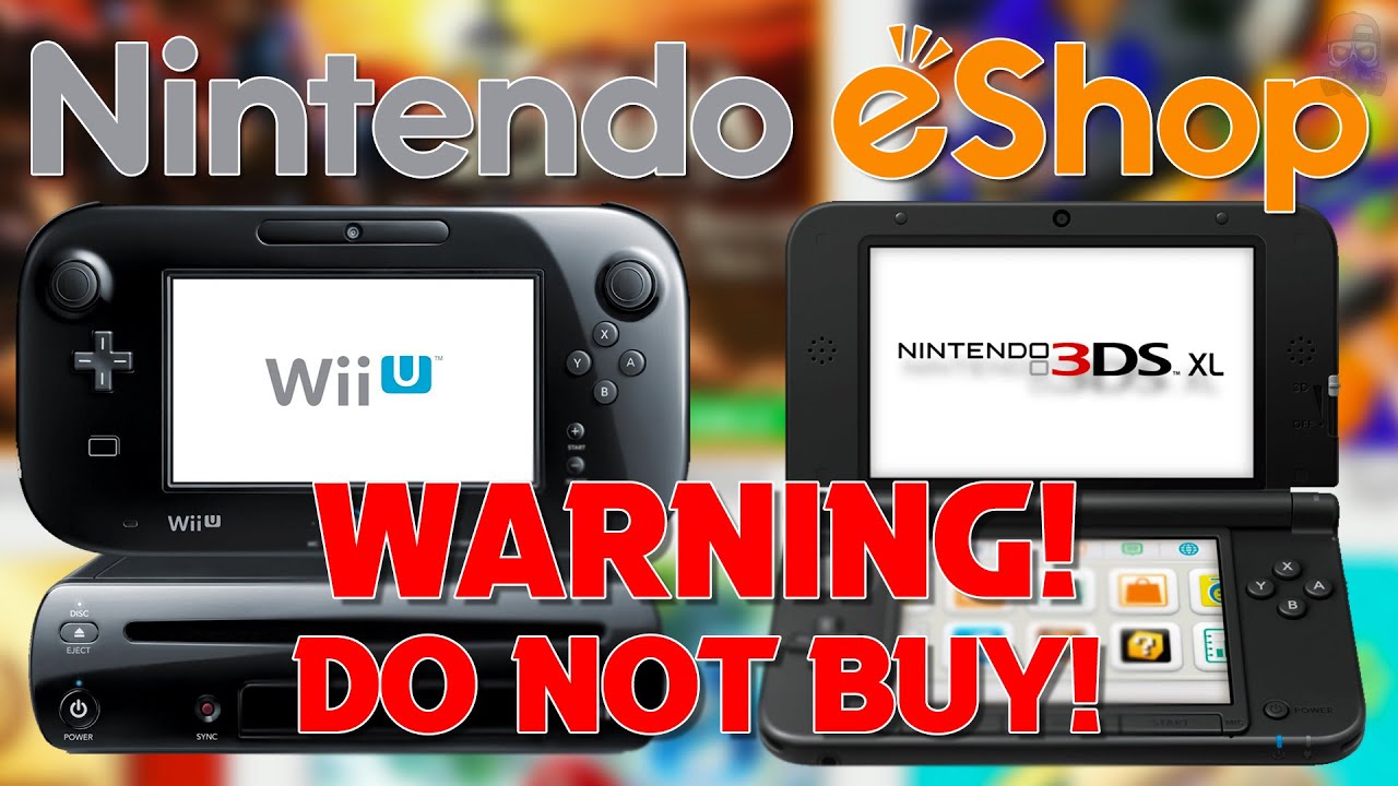 Wii U and 3DS eShop Sales to End Today