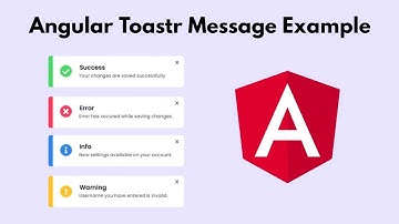 Angular 17 Toastr Message Example