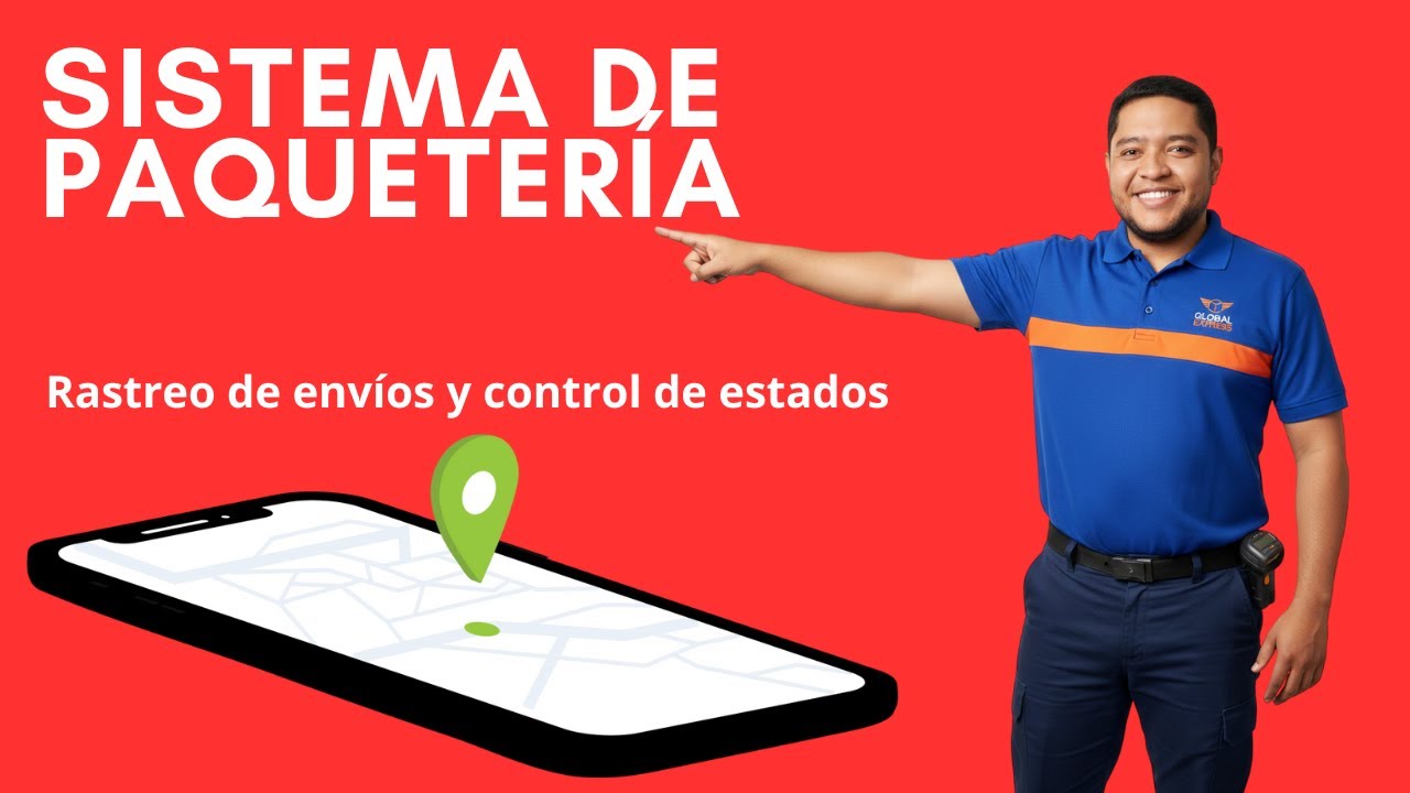 Sistema de gestión de paquetería en PHP y MySQL | Rastreo de envíos y control de estados