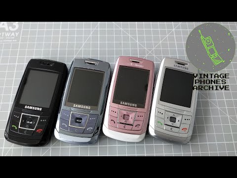 Samsung SGH E250 Mobile phone UNLOCKING, menu browse, ringtones, games, wallpapers
