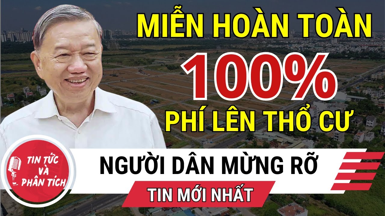 Đột Phá Luật Đất Đai - 2 Trường Hợp Miễn Phí Lên Thổ Cư 100% Từ Ngày 1/7/2025 | TIN TỨC PHÂN TÍCH