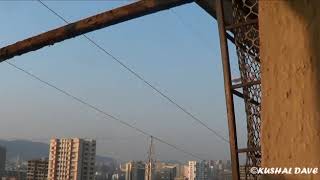 Birthday Special Air India Boeing 747 Approaching Mumbai International Airport