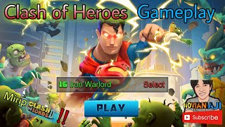 Gameplay Clash of Heroes: Kingdoms War SLG Indonesia | Clash of Zombies 2 | Clash of Zombies screenshot 3