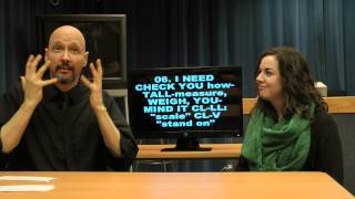 Medical Sign Language Lesson 02 (Part 1) (ASL)