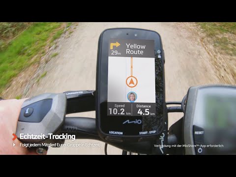 Fahrrad-Navigation (Mio Cyclo) 