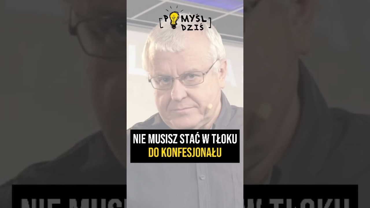 🟢 Nie musisz stać w tłoku do konfesjonału #PomyślDziś #2032 episode artwork