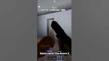 He stole my button! | Tha Bronx 3 Roblox