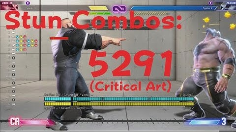 SF6: Zangief Stun Combos / Season 2 / Style & Damage!!!