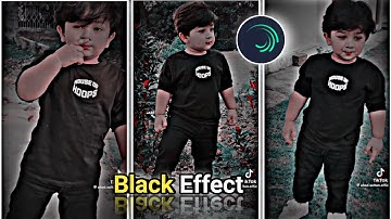 Alight motion black effect video editing tutorial New Black Effect Editing Alight motion|Black video