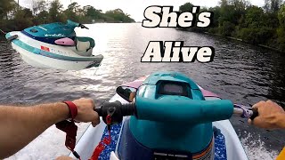 Reviving my 1995 yamaha waveventure!! | Been sitting for 5 months