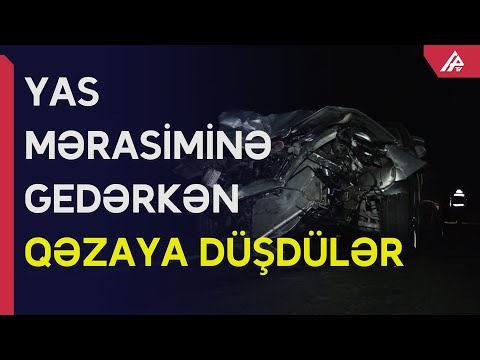 Bakı-Qazax yolunda iki