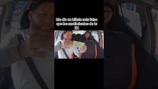 Le quería pagar con un billete falso #conductor #uber #didi #palominosoy