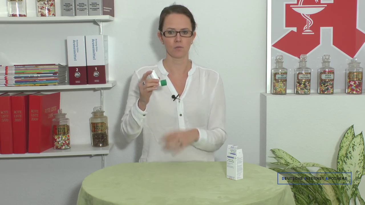 Anwendungsvideo zum Aarane Druckgas doppel PZN 225443 - YouTube