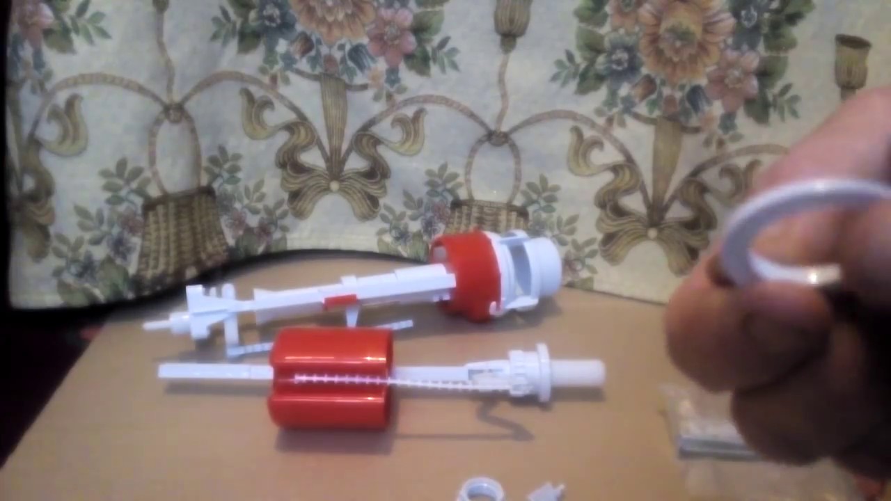 \"Гудит кран унитаза. Замена арматуры унитаза. Замена прокладки между ...