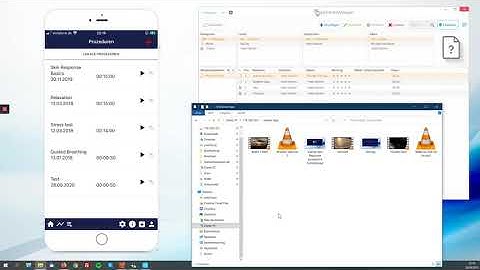 Wie füge ich individuelle Medien Audio, Video, Bilder zu Prozeduren unter iOS hinzu? (eSense App)