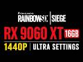 Rainbow Six Siege Benchmark | RX 9060 XT 1440p Ultra Settings