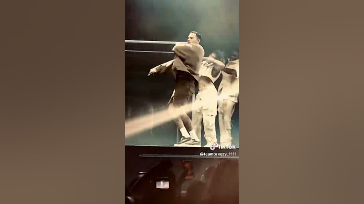 Chris Brown _tshwala bam live