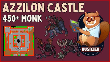 Azzilon Castle | 450+ Monk | Tibia