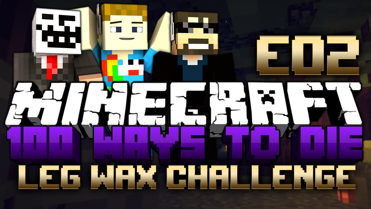 dantdm logo Minecraft: 100 Ways To Die | LEG & ARM WAXING #02
