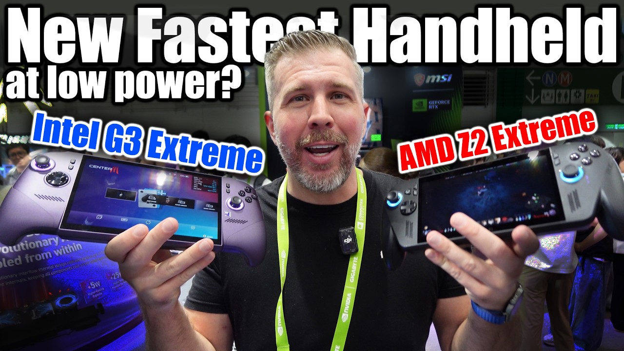 2026 MSI Claw 8 with Intel G3 Extreme Slaps - YouTube