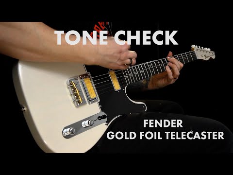 TONE CHECK: Fender Gold Foil Telecaster Demo | Cream City Music