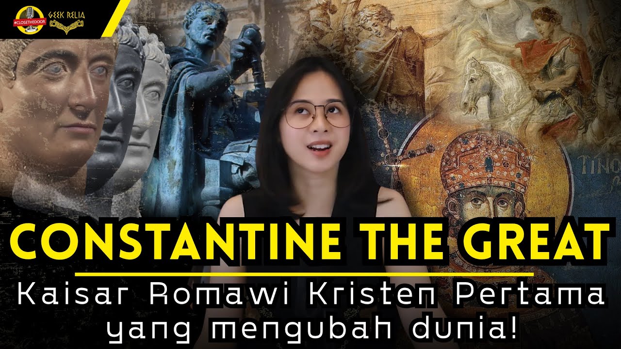 Constantine, pemimpin Romawi kristen pertama yang mengubah dunia!