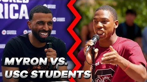 Myron Gaines vs USC Students (FULL VIDEO) 