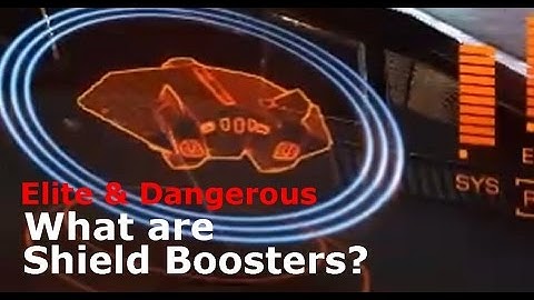 What are Shield Boosters (Elite Dangerous)