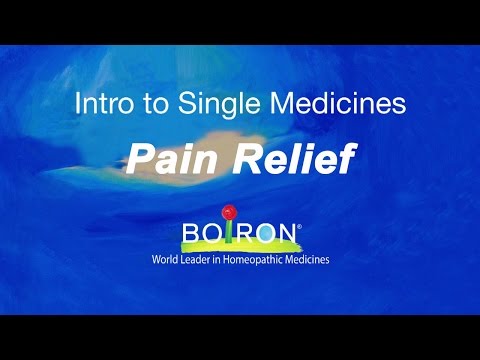 Boiron Single Medicines for Pain Relief